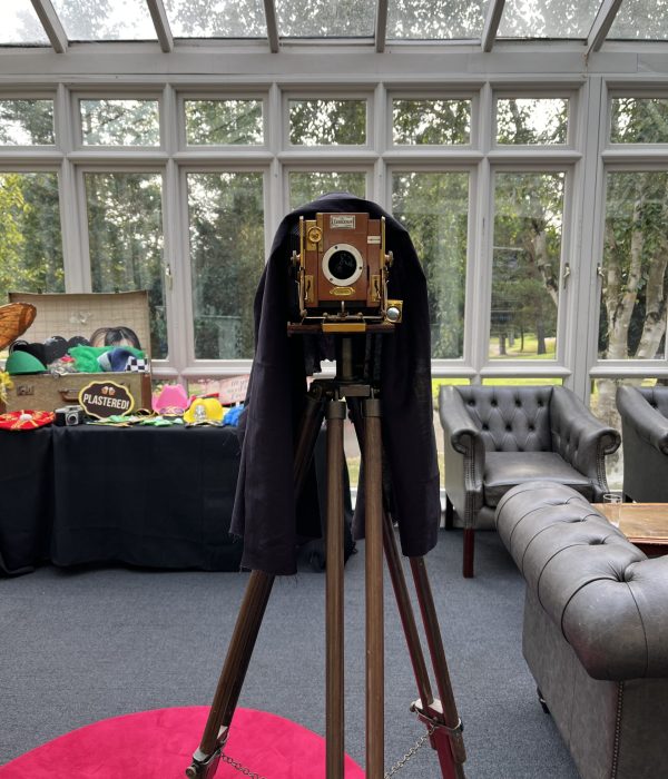 vintage photo booth straight shot